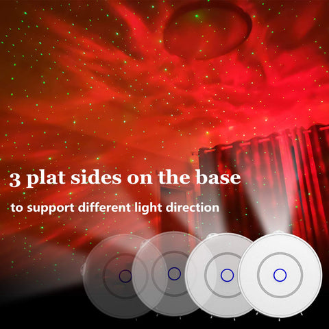CHIGIH Smart Galaxy Projector voice control simplifies operation from across the room.