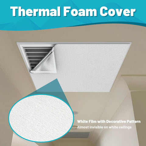 Chiligent vent cover attic fan application fits attic fans and vents securely.