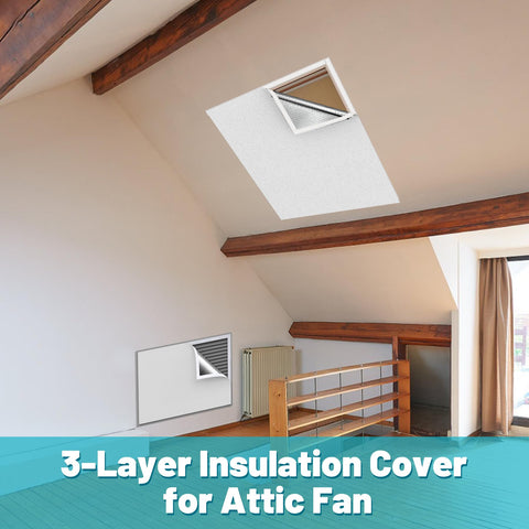 Chiligent vent cover attic vent demonstrates versatile insulation performance.