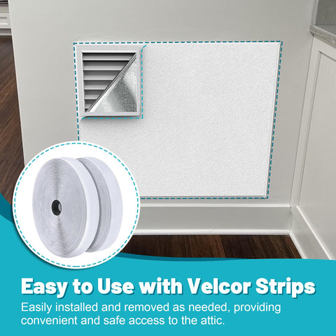 Chiligent vent cover blocks drafts around vents for steadier room temperature.