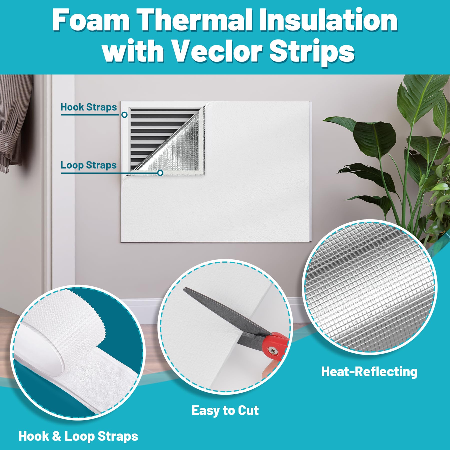 Chiligent vent cover for whole-house fan supports year-round insulation potential.