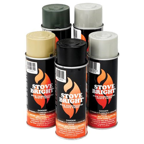 Chimney Plus Stove Bright dry-finish swatch reveals durable color retention.
