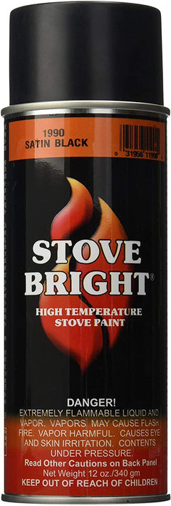 Chimney Plus Stove Bright paint bottle for high-heat fireplace protection.