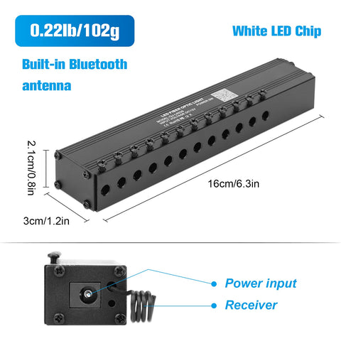CHINLY 96pcs fiber optic bundle delivers bright, flexible starry effect for rooms.