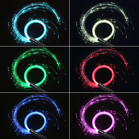CHINLY LED whip controlled by app for quick mode and color changes.