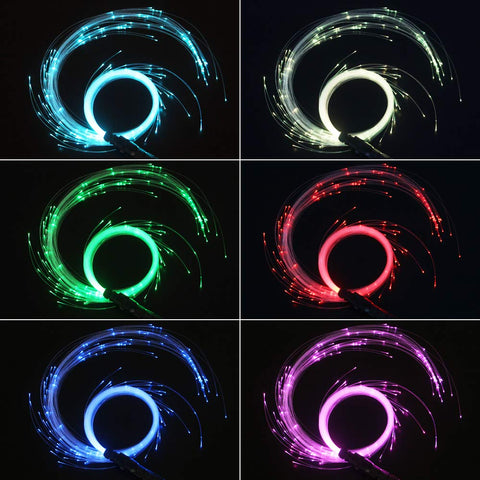 CHINLY rave light whip displaying smooth color transitions for entertaining performances.