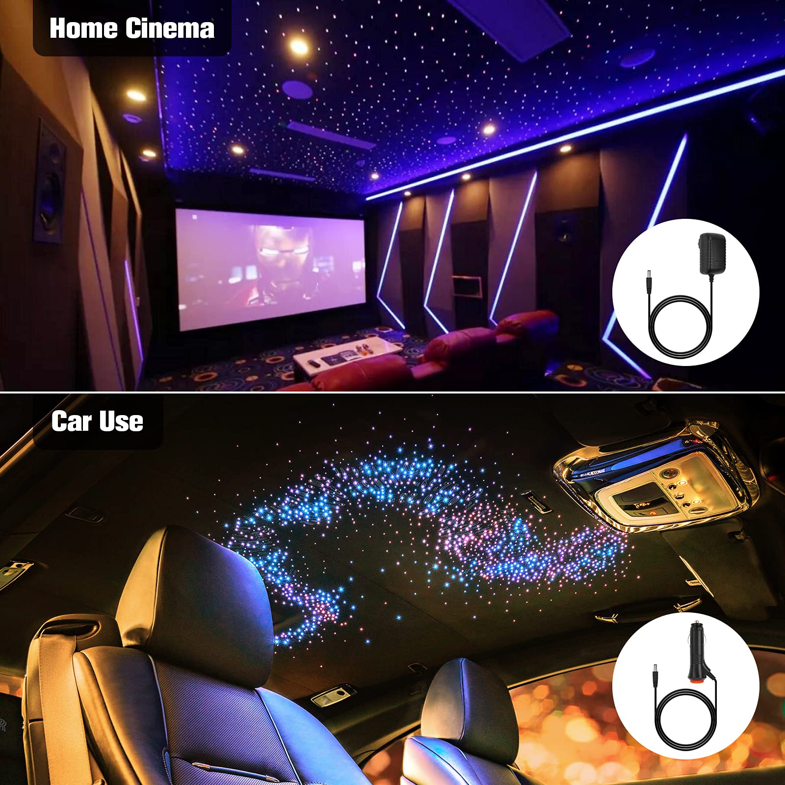 CHINLY Twinkle remote plus app enable convenient control.
