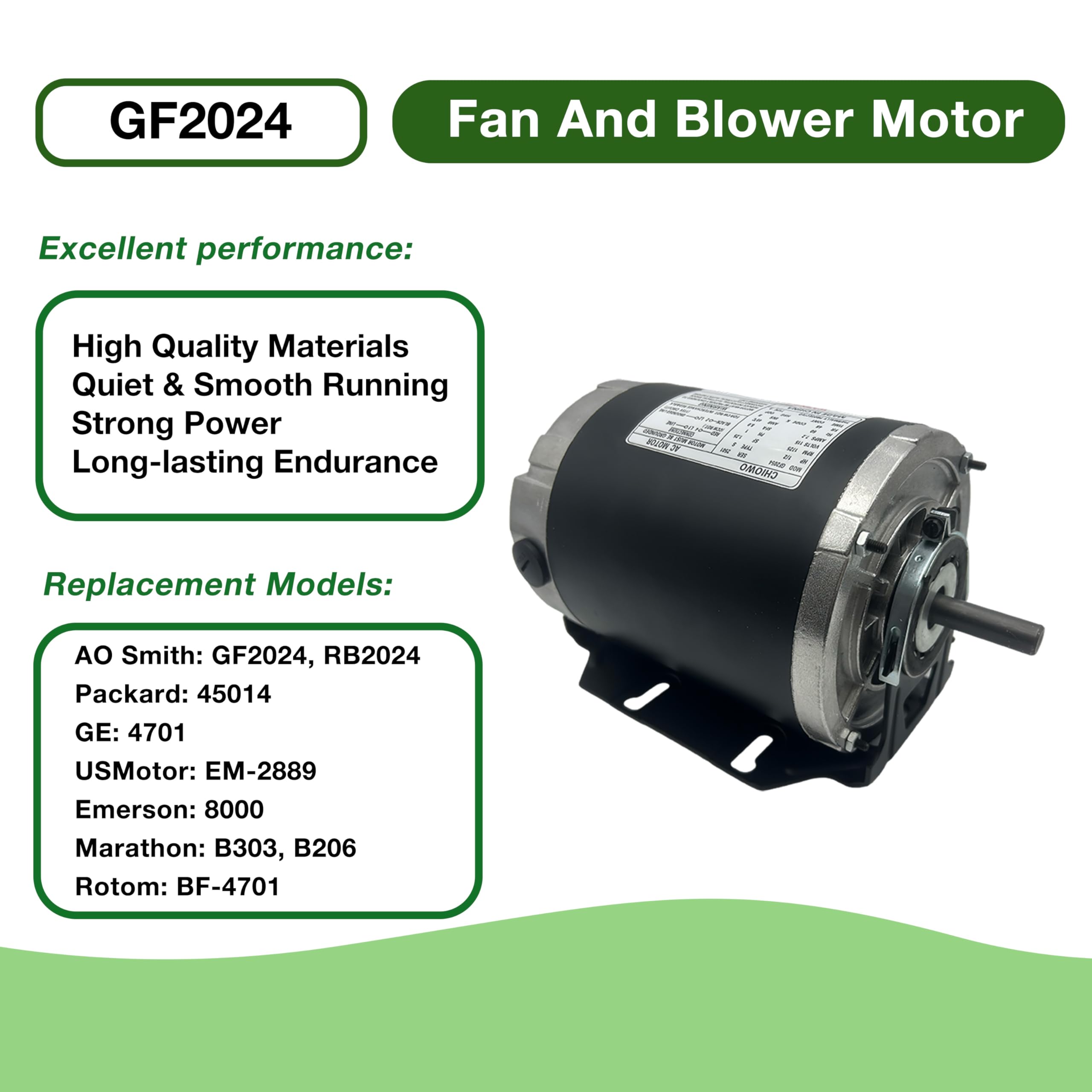 CHIOWO GF2024 reversible rotation with ball bearings for flexible setups