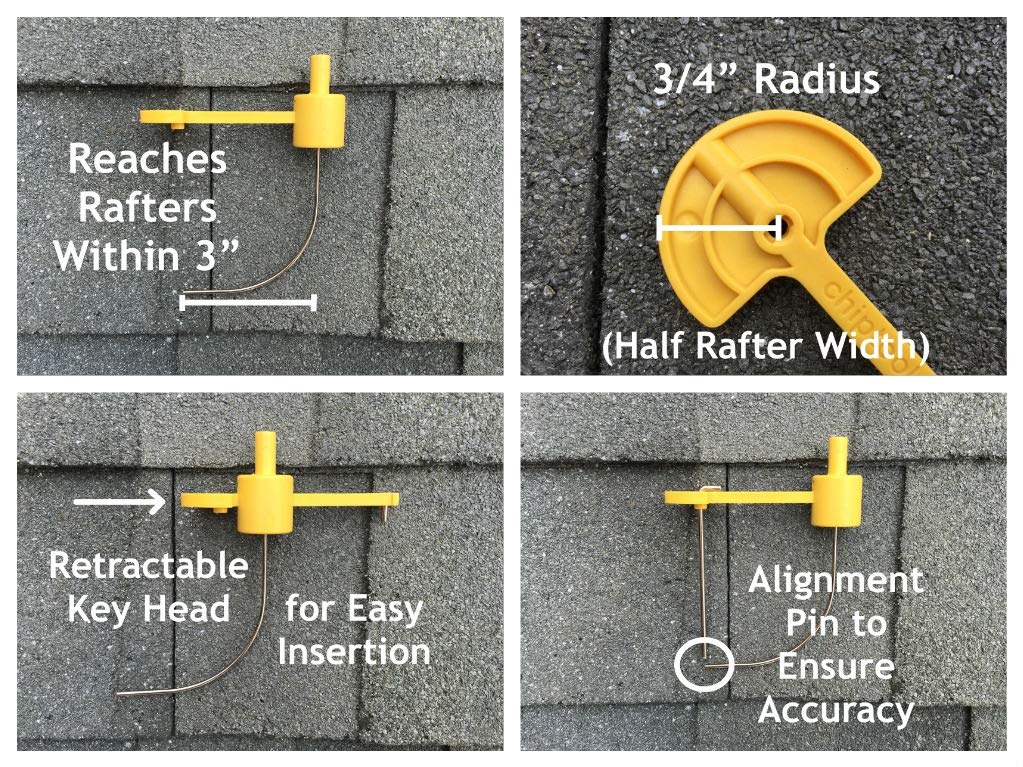 CHIPTOOLZ Locator includes alignment pin for quick setup