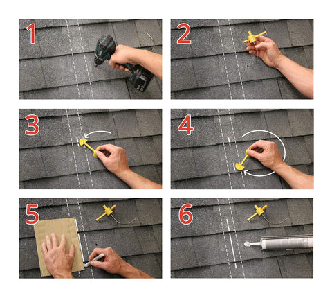 CHIPTOOLZ Locator works on plywood over skip sheathing and insulation