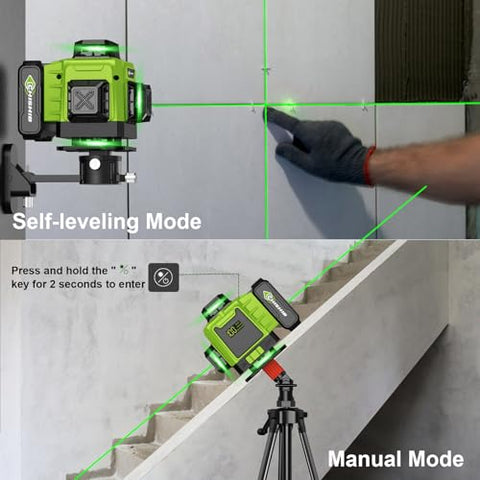 CHISHIB self-leveling laser with pendulum for quick indoor alignment
