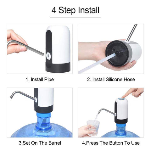CHIVENIDO water pump leak-proof seal prevents drips during dispensing