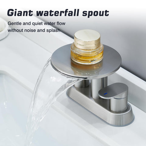 Chivina 4-inch centerset installation fits 2- or 3-hole sinks