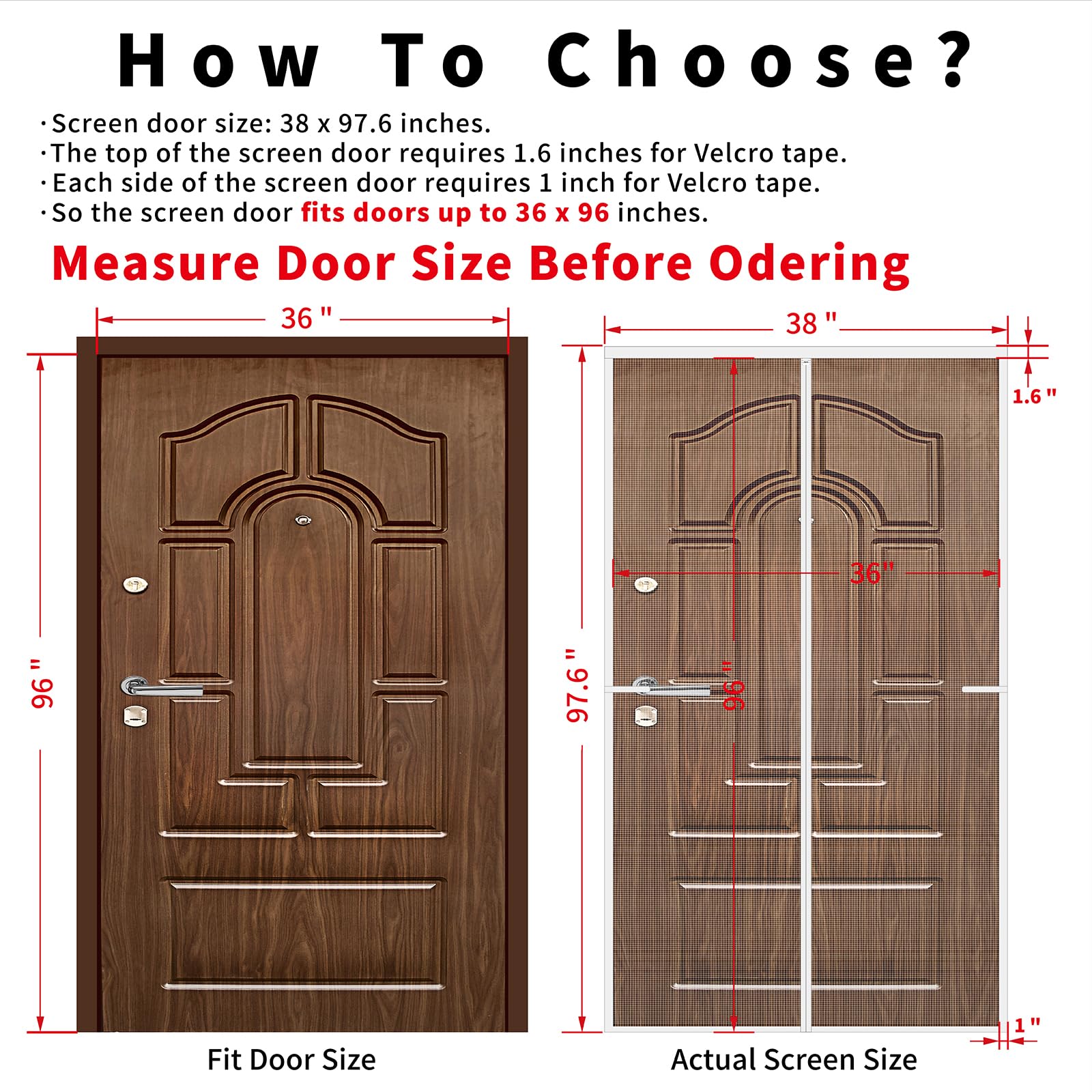 CHIYUNS pet-friendly screen door keeps pets safe and comfortable