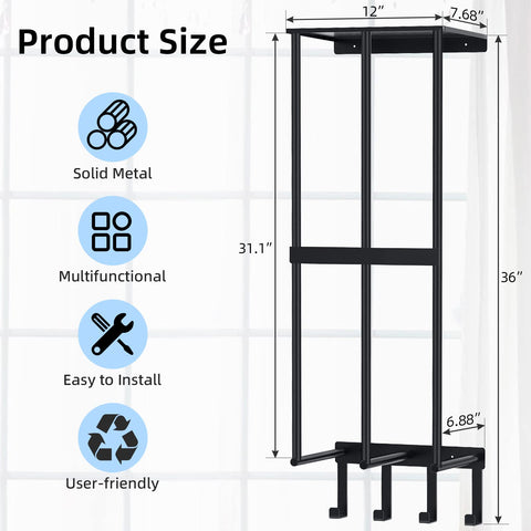 CHJgroup tray dimensions for compact item storage in garage organization