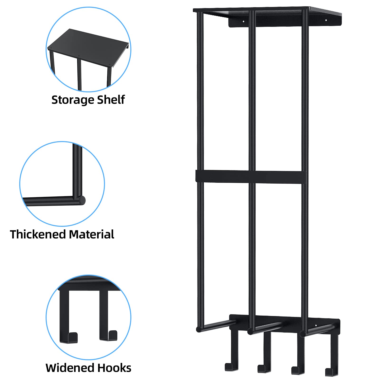 CHJgroup integrated umbrella holder keeps rain gear accessible
