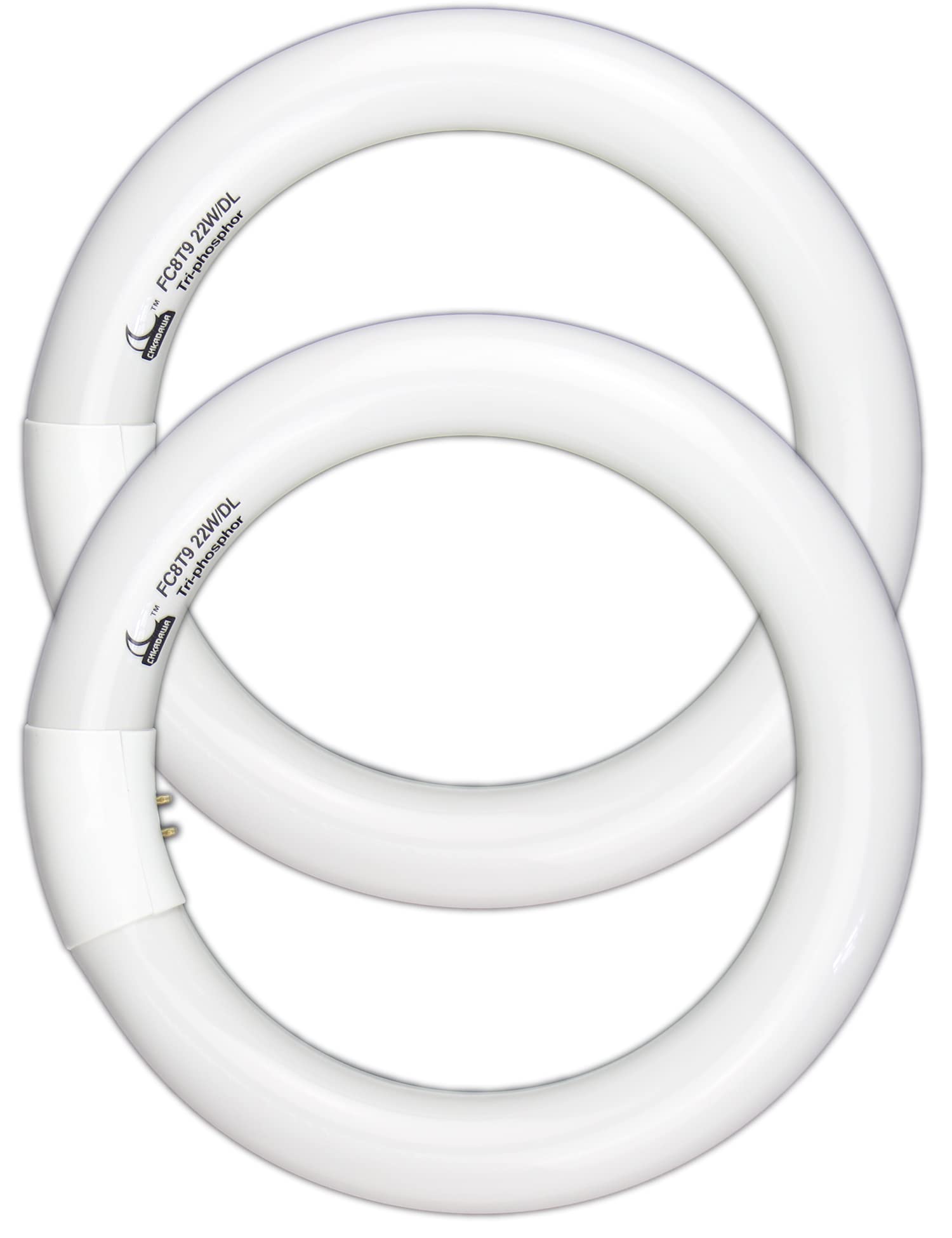 CHKADAWA circular bulb fc8t9-dl 8in shown in a bright kitchen for daylight task lighting