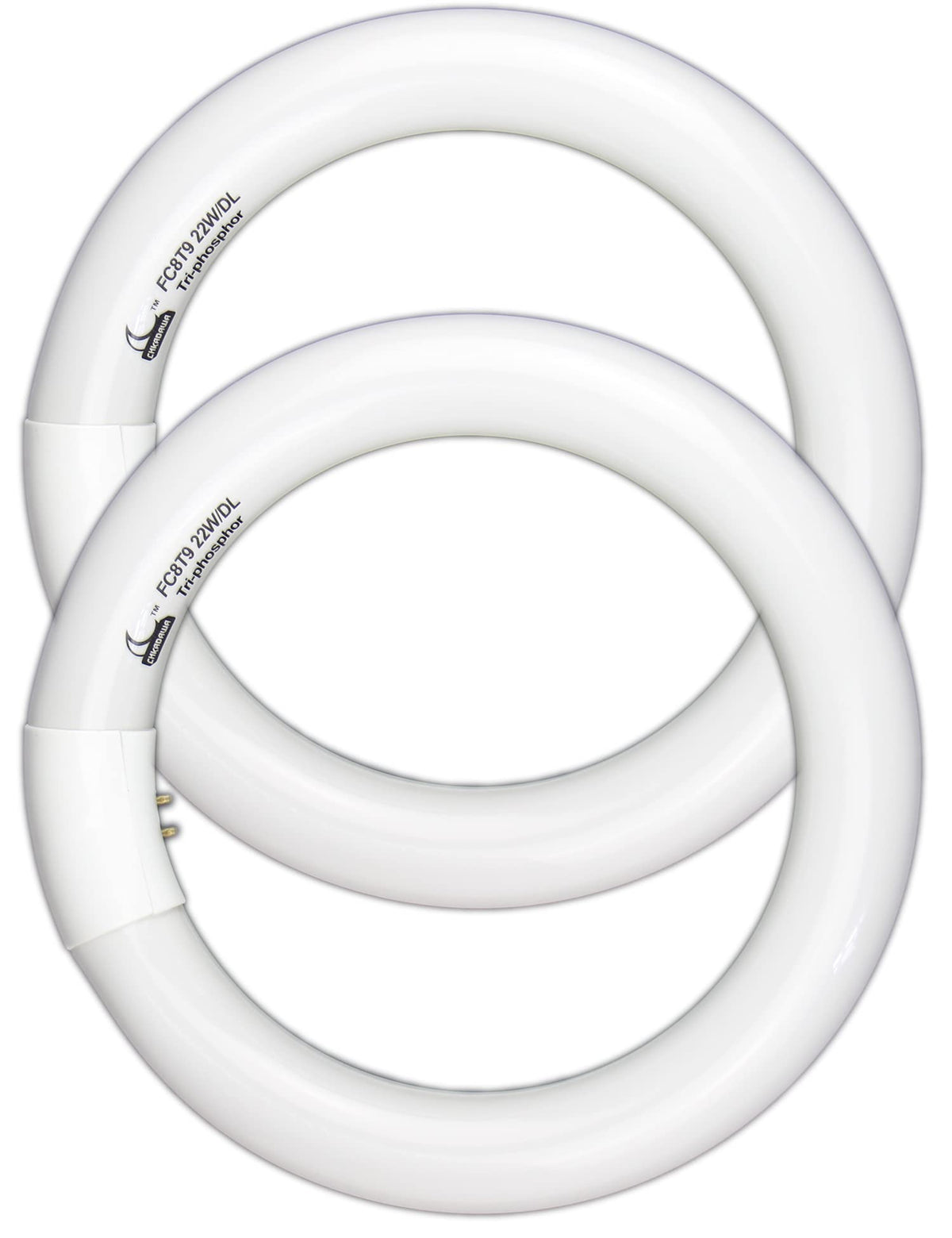 CHKADAWA circular bulb fc8t9-dl 8in shown in a bright kitchen for daylight task lighting