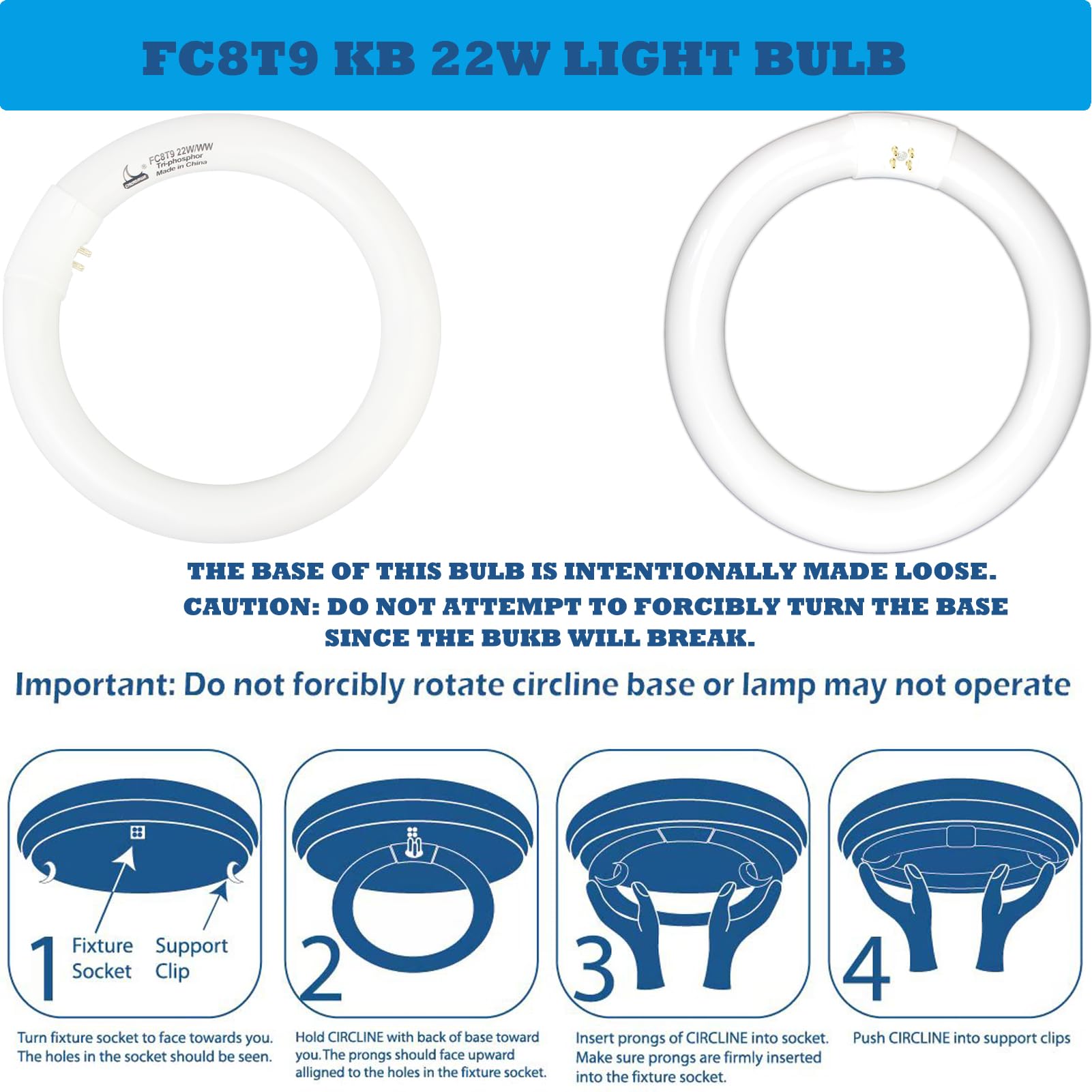 CHKADAWA energy-saving fluorescent lamp offers efficient lighting for busy spaces.