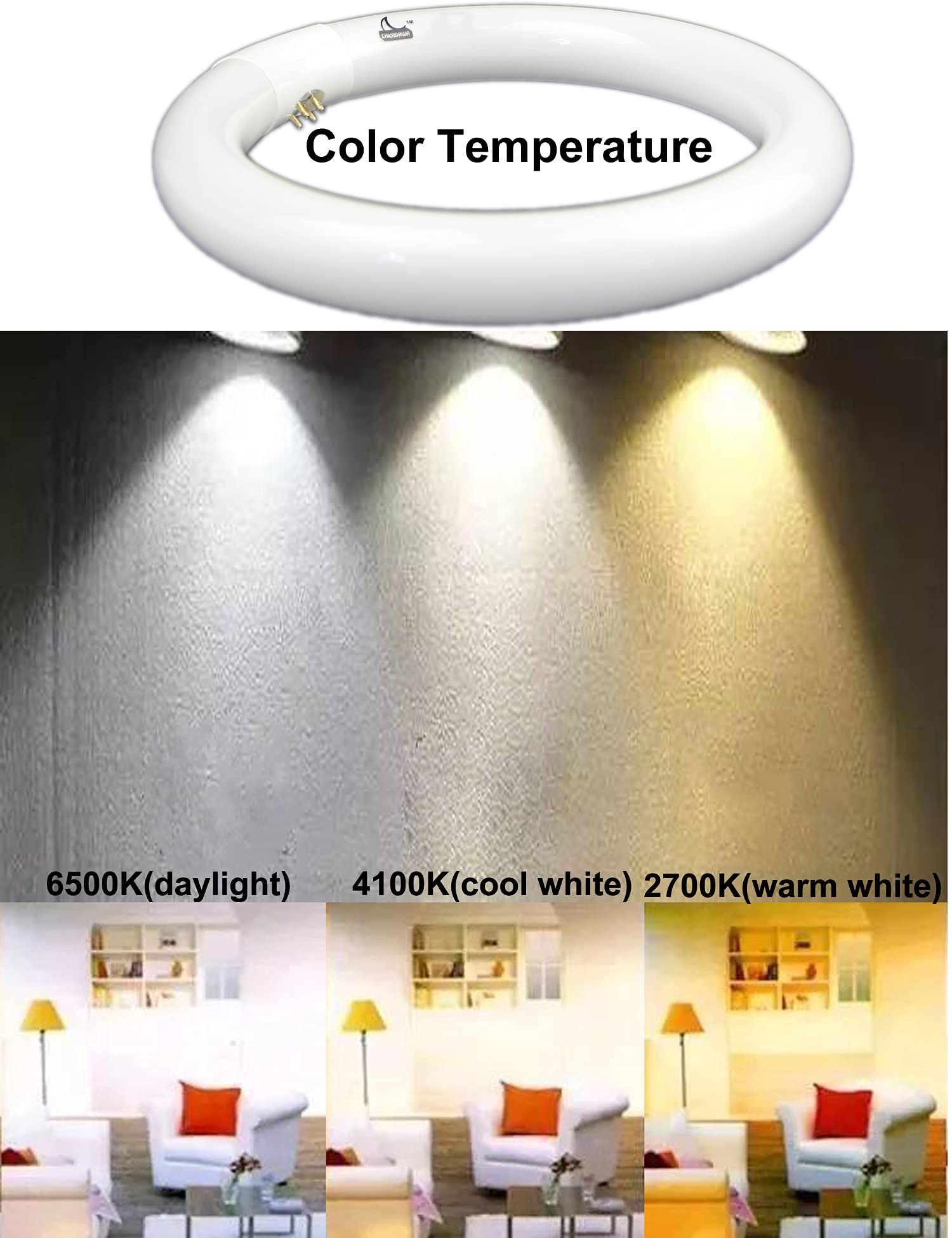 CHKADAWA long-life bulb up to 16,000 hours in fixture use