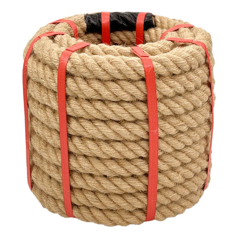 Chmentnanza hemp rope 1-inch diameter for durable outdoor projects.