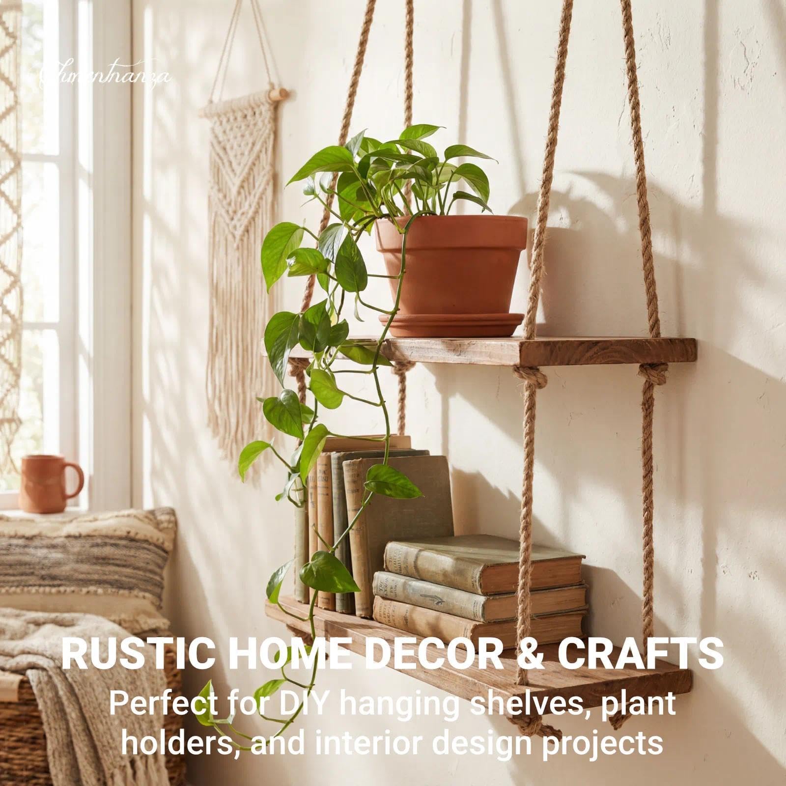 Chmentnanza rope shows 4-strand twisted construction with high tensile strength.