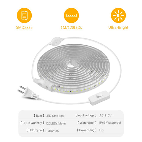 CHNMALITAI IP65 waterproof strip for indoor and outdoor durability