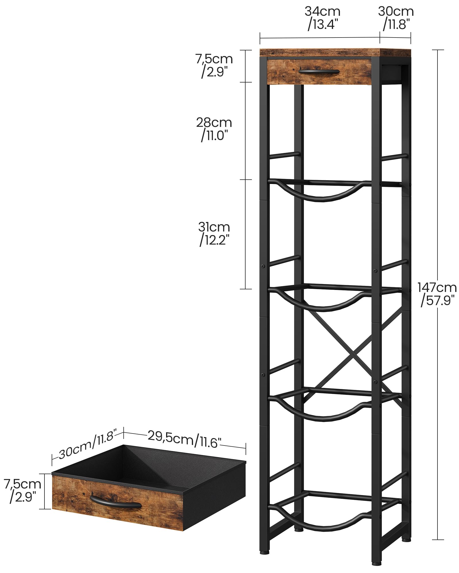 CHOEZON vintage industrial stand detail emphasizes durable metal frame and rustic charm