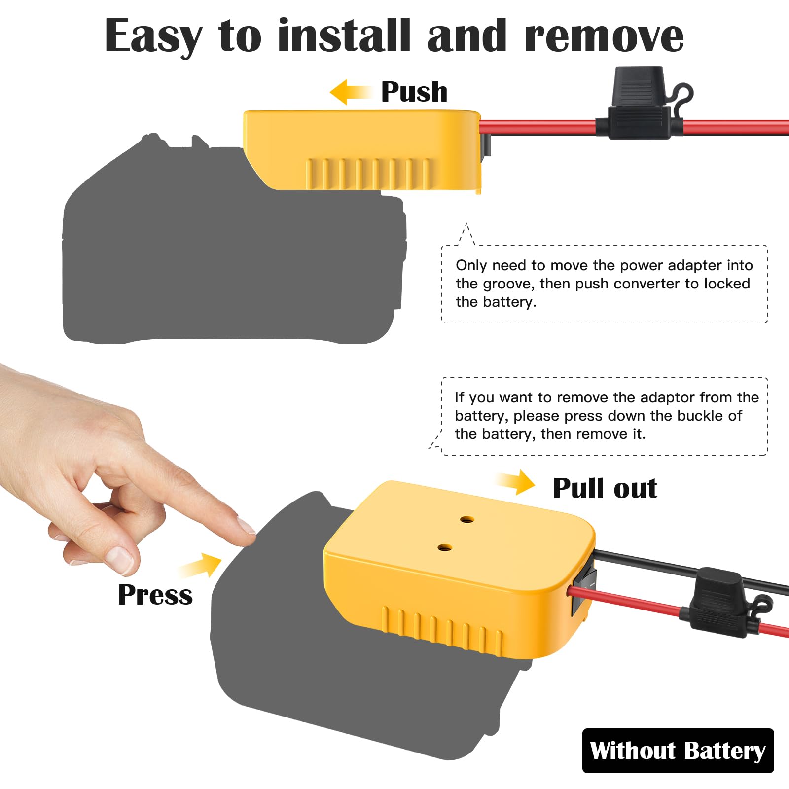 CHoiKWong battery-switch makes on/off control simple during installation.