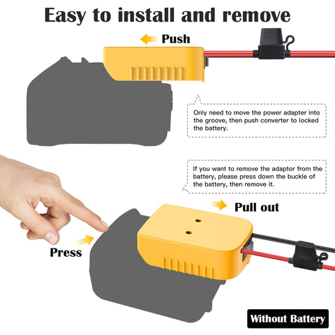 CHoiKWong battery-switch makes on/off control simple during installation.