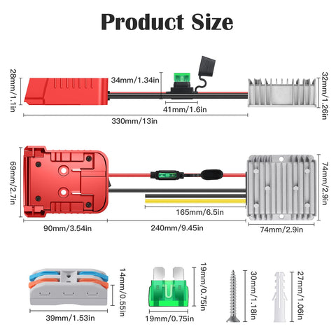 CHoiKWong packaging includes accessories ready for quick setup and DIY projects.