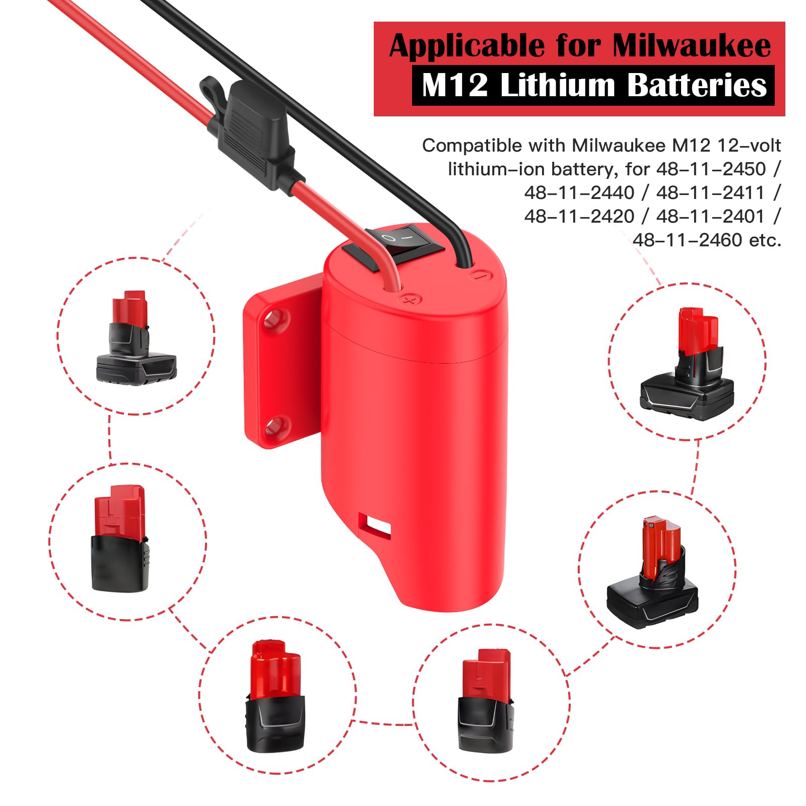 CHoiKWong ABS plastic body offers scratch resistance for indoor and outdoor use.