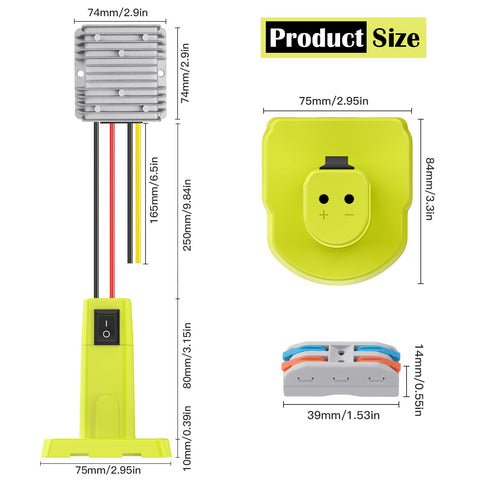 CHoiKWong power wheel adapter packaging with included fuses and setup components