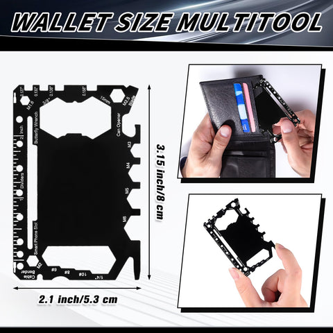Cholemy screwdriver and nut driver card for quick repairs on the fly.