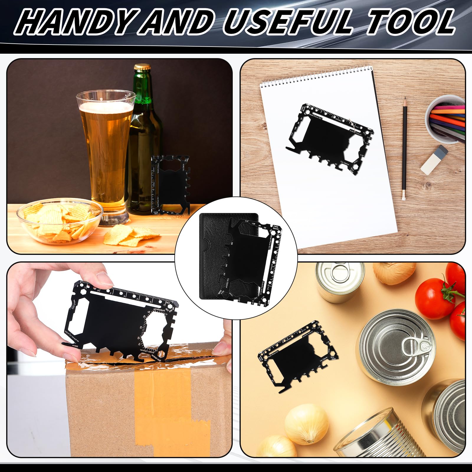 Cholemy stainless steel compact multitool designed for daily use.