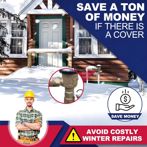Cholila Cover backflow insulated cover highlights aluminum foil insulation layer