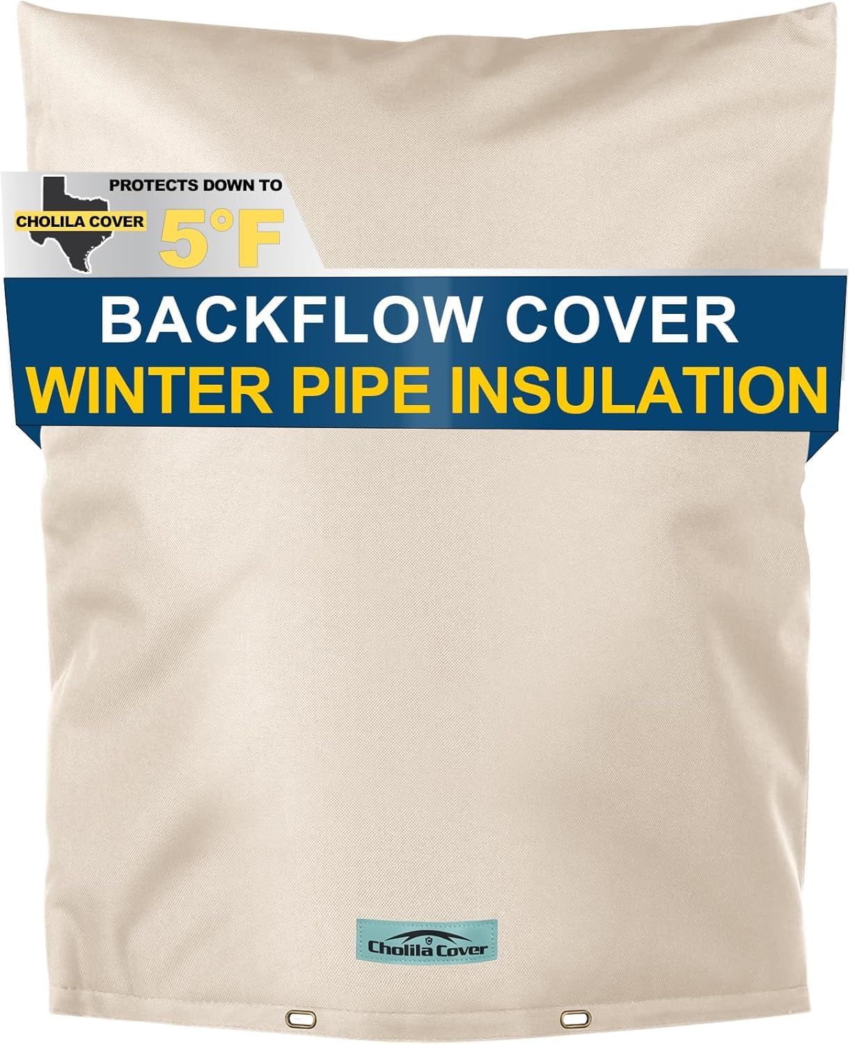 Cholila Cover backflow outer cover 16x20 protecting pipes from freezing.