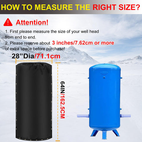 Cholila Cover Snap Round Water Tank Cover, side with Velcro entry for easy access and sealing