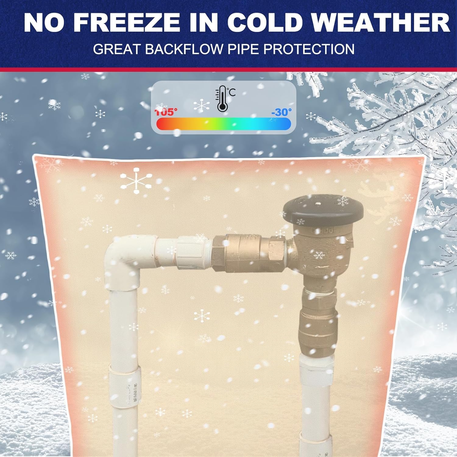 Cholila Cover waterproof lining adds extra moisture protection