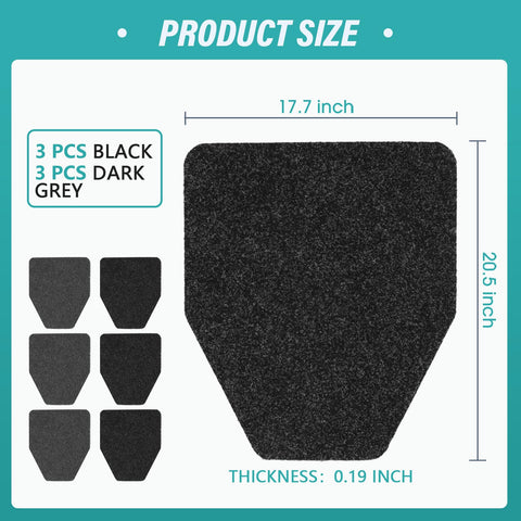 CHONOVO urinal mats' absorbent surface quickly soaks up urine and reduces splashes.