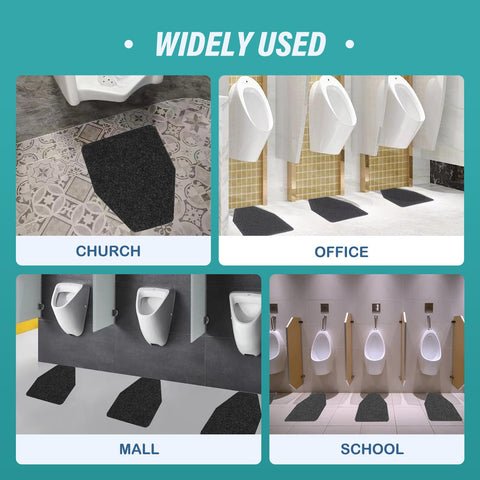 CHONOVO urinal mats help control odors, keeping bathrooms fresher.