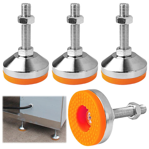 Choonjin heavy-duty leveling feet with 60 mm base for stable furniture.
