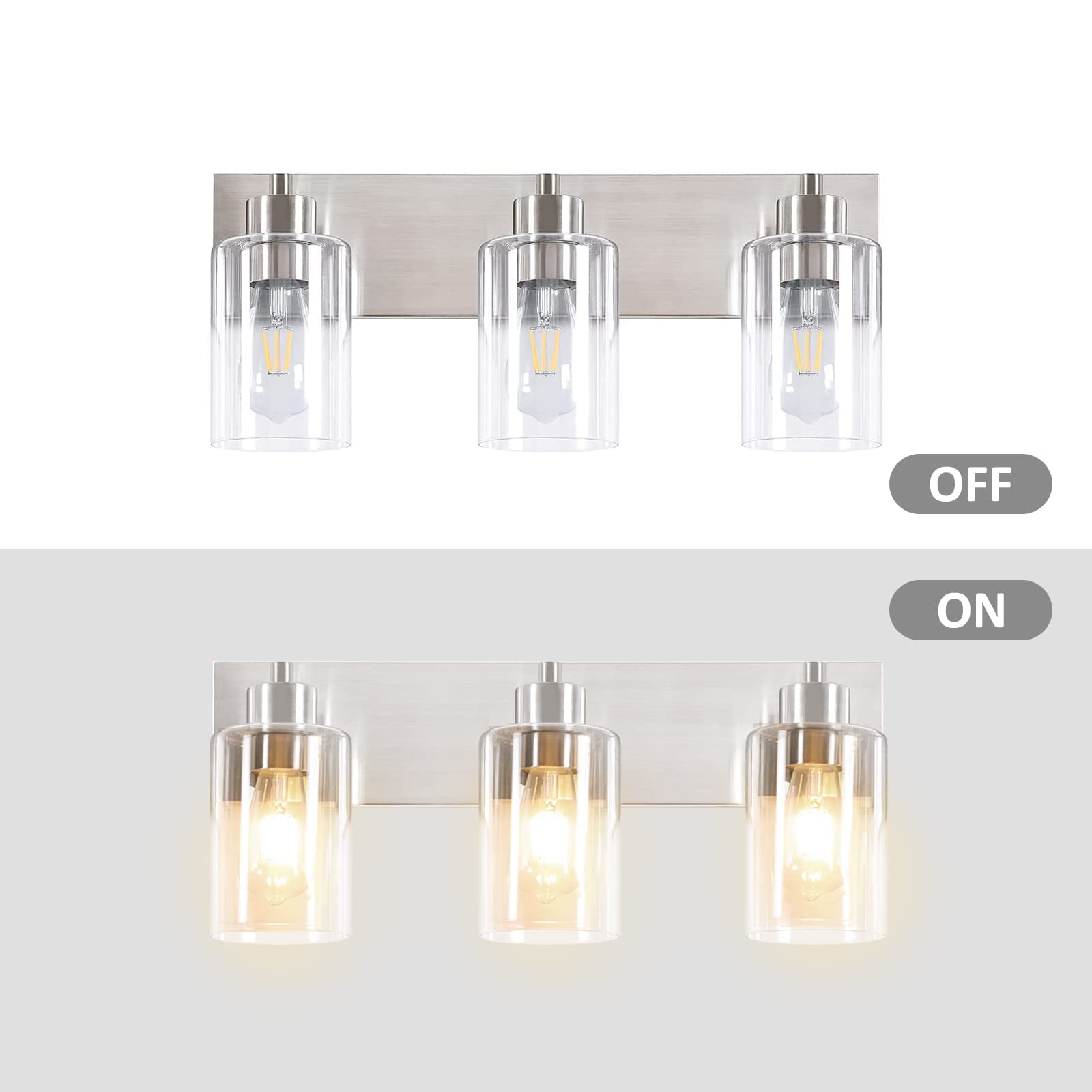 Chosenior compatible with E26 bulbs for flexible lighting choices.