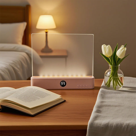 Choudao Tech LED Book Light 2-in-1 neutral light for relaxed reading.