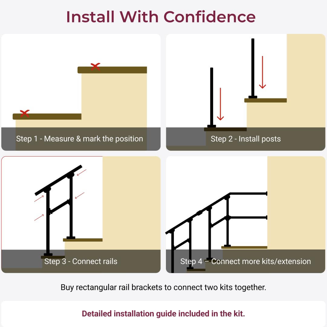 CHR CR Fence & Rail durable iron railing withstands daily foot traffic