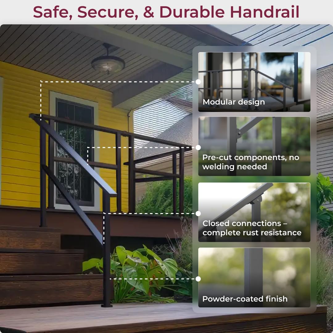CHR CR Fence and Rail durable-iron construction stands up to frequent use.