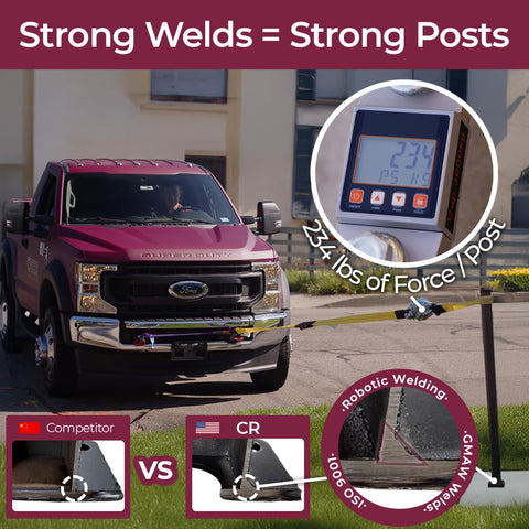 CHR CR Fence & Rail complete kit with included tools and easy instructions.