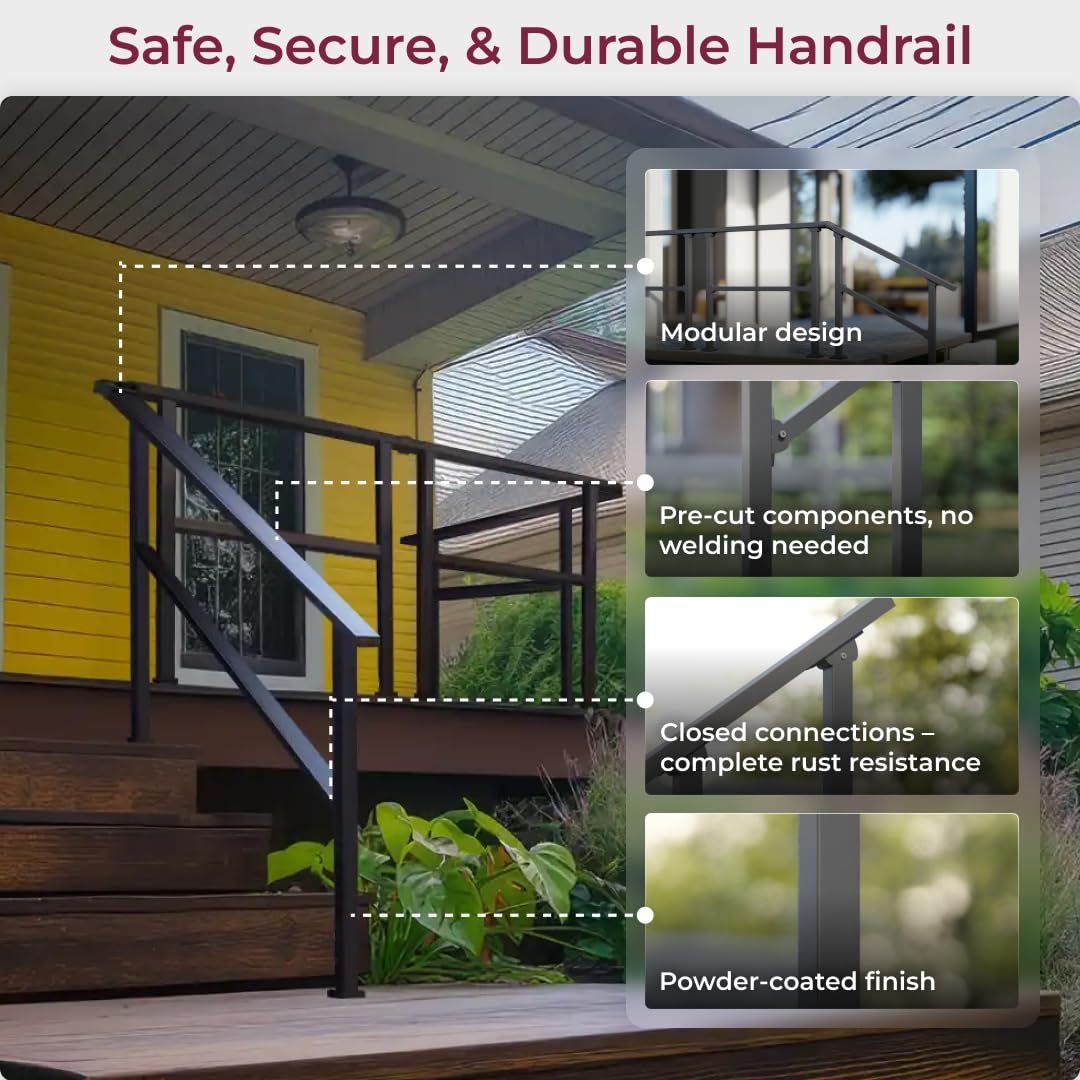 CHR CR Fence & Rail indoor-outdoor stair rail suitable for various spaces