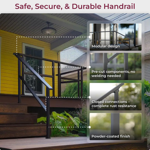 CHR CR Fence & Rail indoor-outdoor stair rail suitable for various spaces