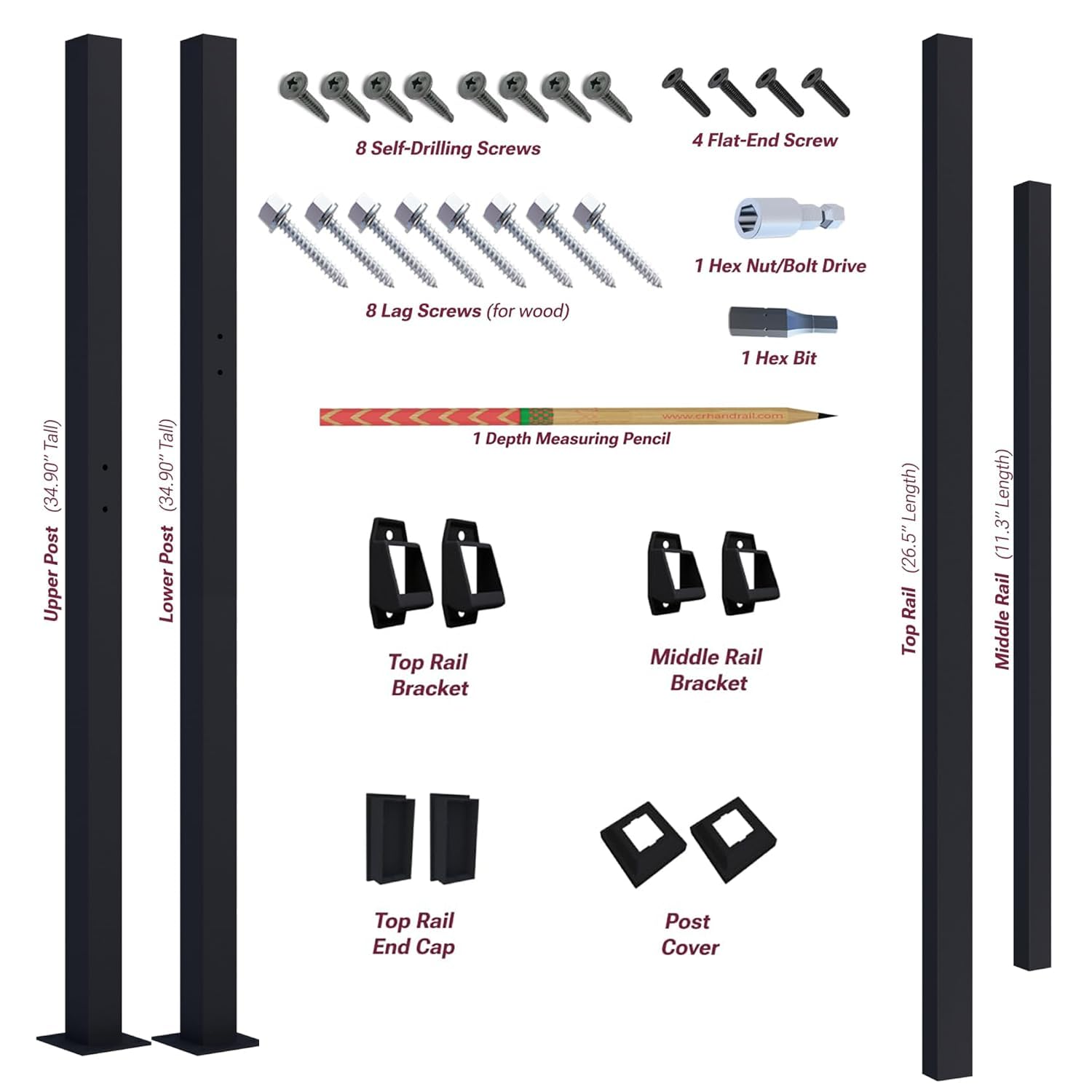 CHR CR Fence and Rail installation-guide helps quick setup for busy households.